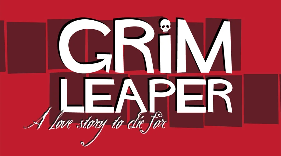 Grim Leaper Logo & Cover Layout