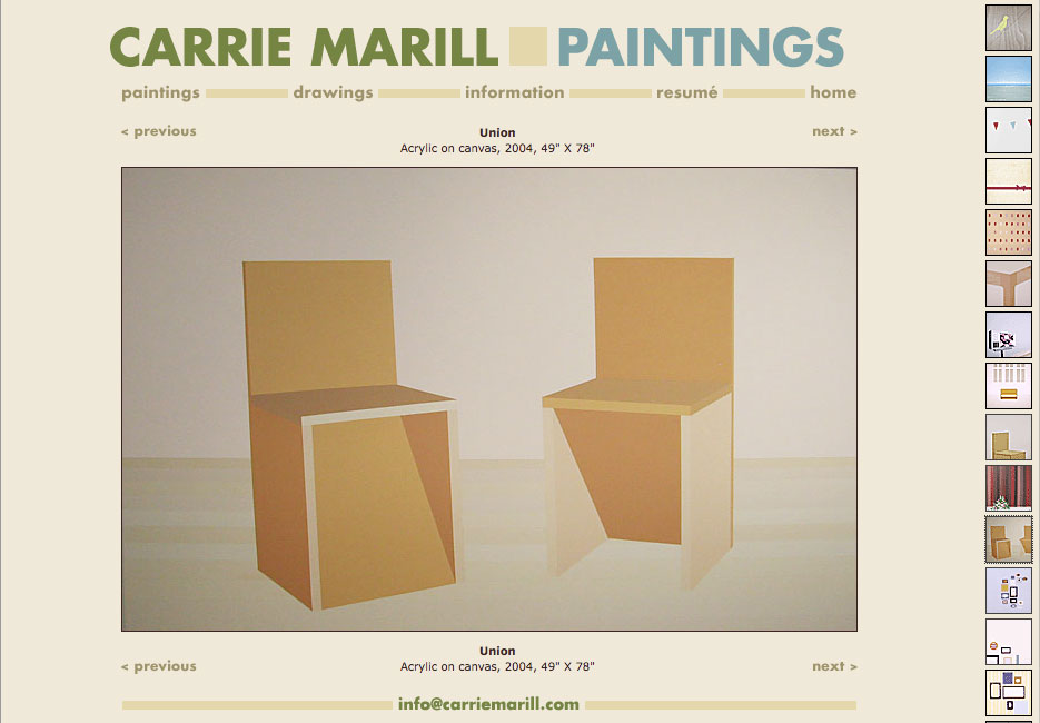 Website: Carrie Marill