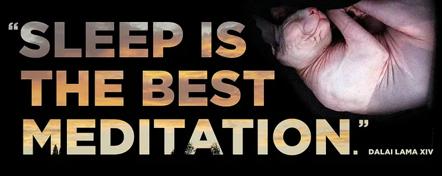 On the subject of sleep