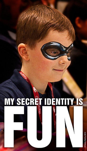 On the subject of secret identities.