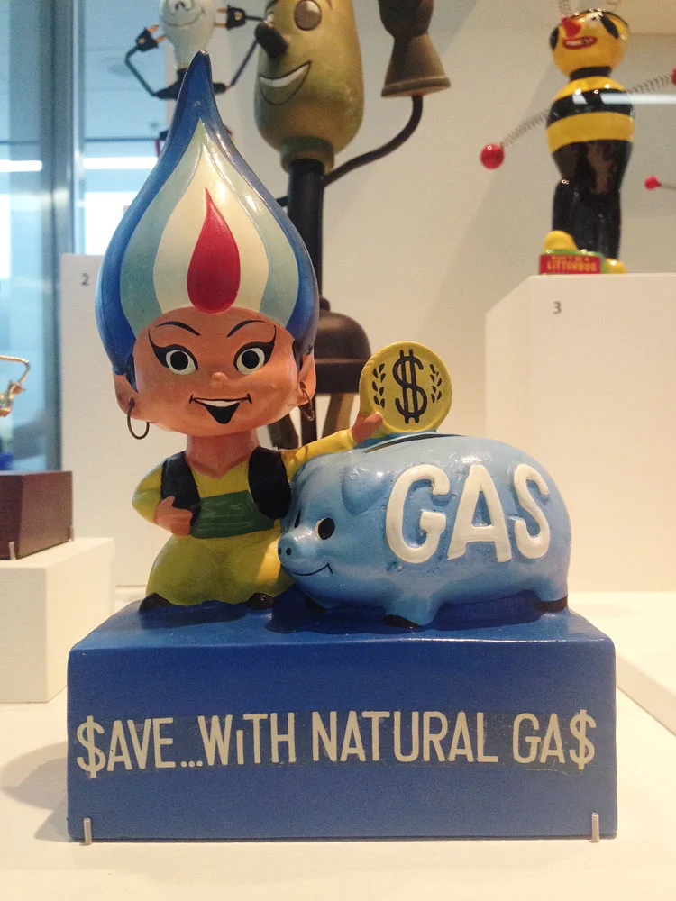 Advertising icon exhibition