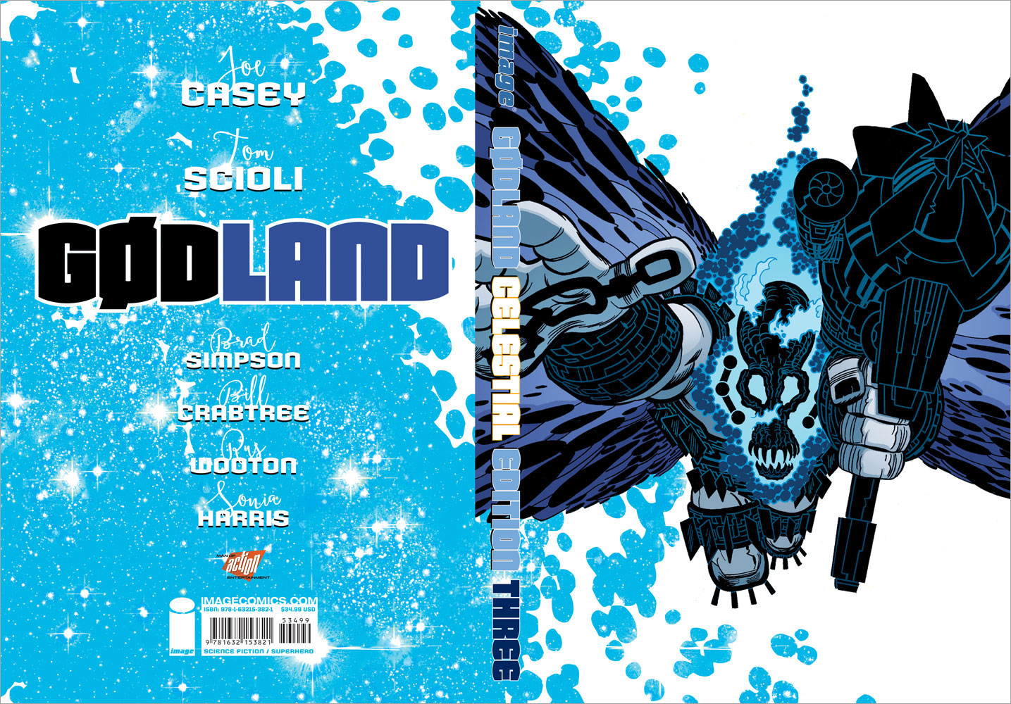 Book & Logo: Gødland Celestial Edition, Vol 3