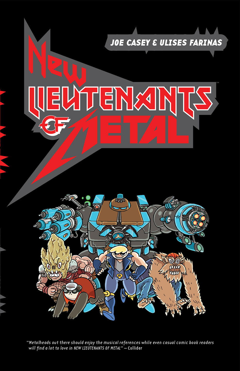 Cover &amp; Logo: New Lieutenants of Metal