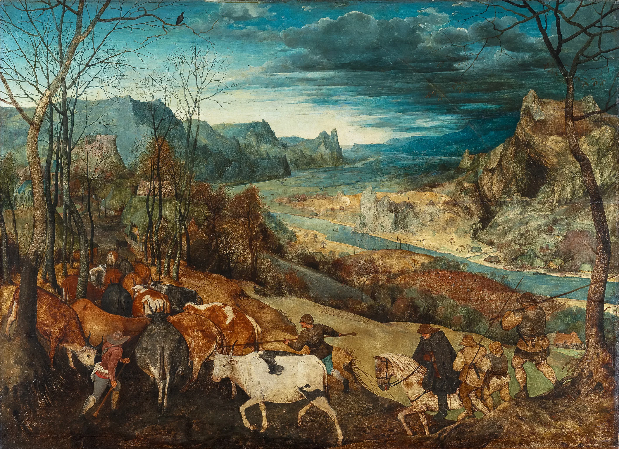 The Return of the Herd, ca. 1565 Photograph © KHM-Museumsverband