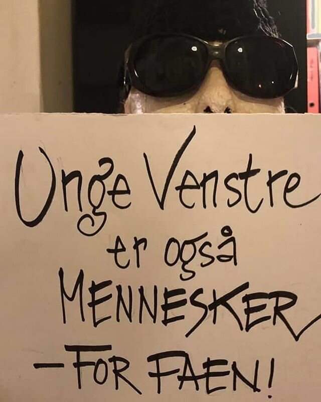 Unge venstre er ogs&aring; mennesker, for faen! Dette er et humoristisk men samtidig alvorlig stikk til Emma Teigland sin h&aring;ndplakat 8.mars i &aring;r, en h&aring;ndplakat som sikkert var &laquo;godt ment&raquo;, men som med sin ordbruk ble gan