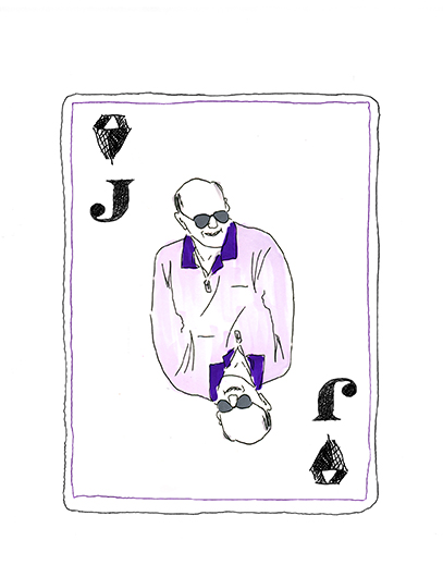 The wily jack of diamonds….