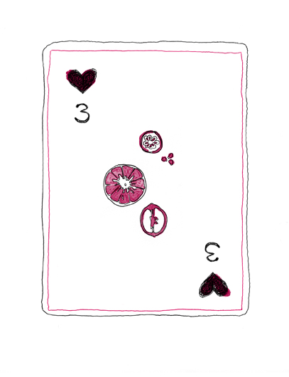 three of hearts