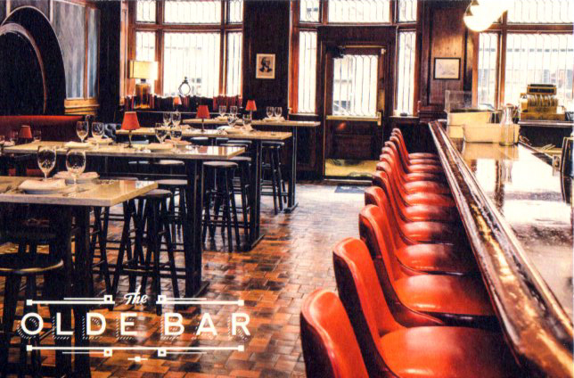 The Olde Bar – A new interpretation of a classic oyster saloon, The Olde Br marries Chef Jose Garces' cuinary passion with the ambiance of this famous address. This historic venue can accomodate private and semi-private events from as few as 12 to as many as 250 guests in our two distinct spaces: The Blackburn Room and The Vessel Room. For more information please contact pa.events@garcesgroup.com