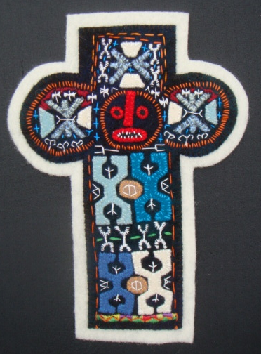 African Elephant Mask Patch No. 11