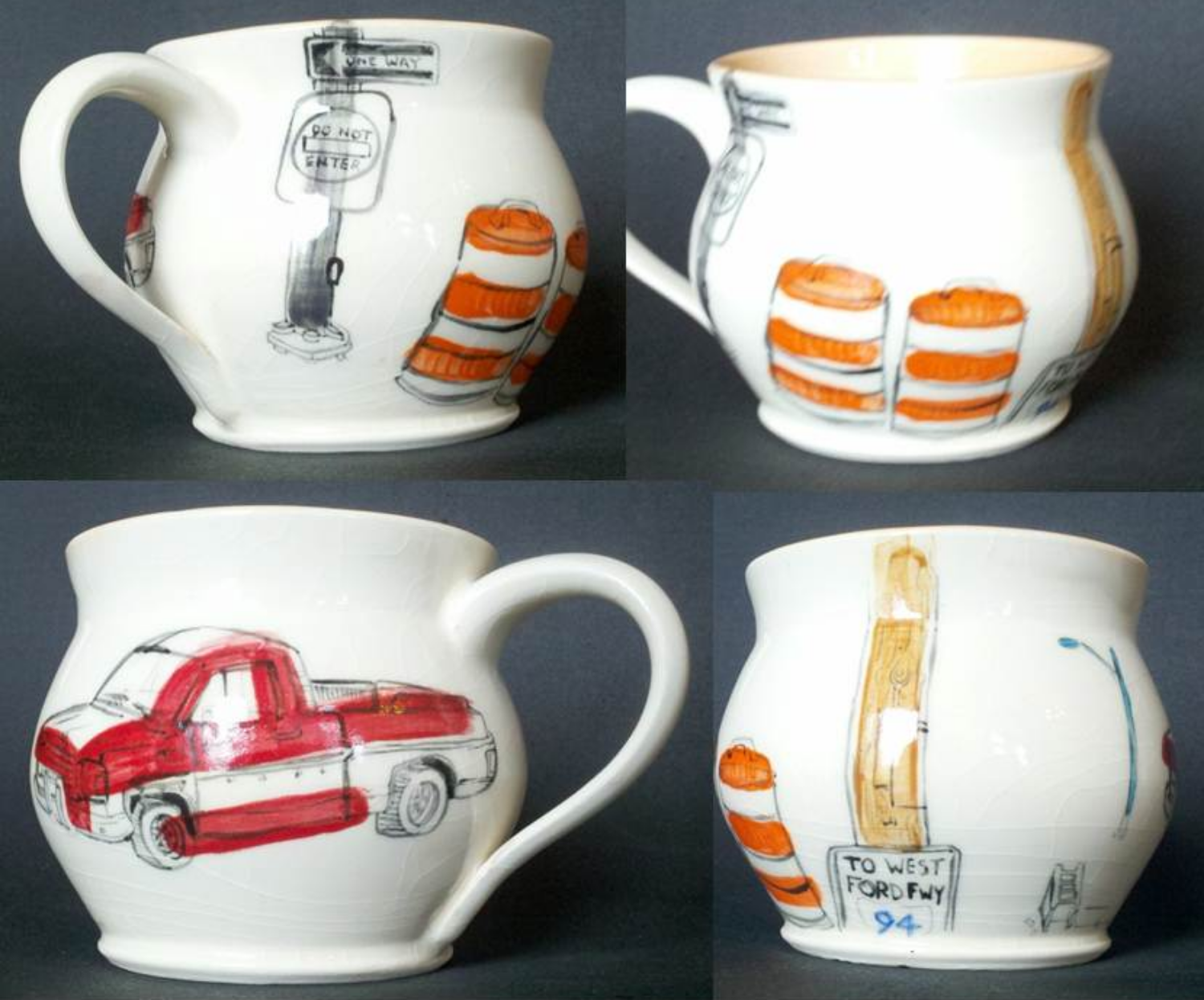 Driving in Detroit Mug