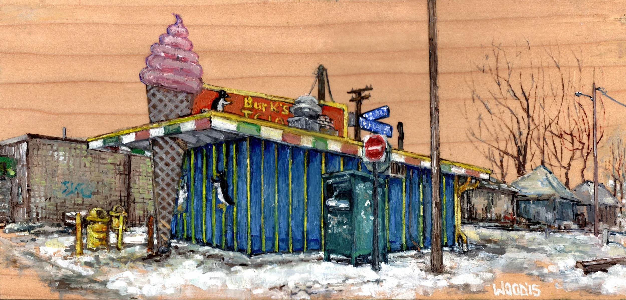 Closed for the Season (Burks Ice Cream)