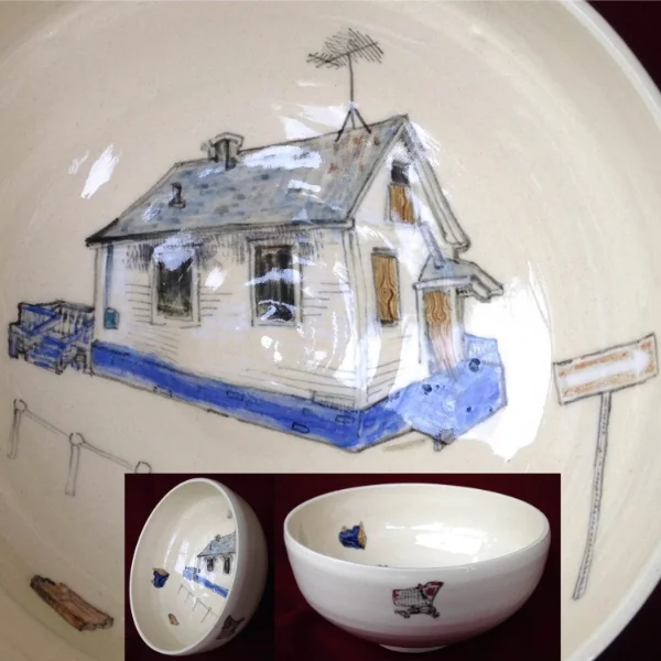 Bowl with Hassan's House (Gallagher and Goodson)