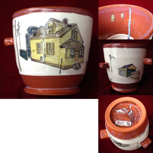 Half-Handle Mug With Casmere House