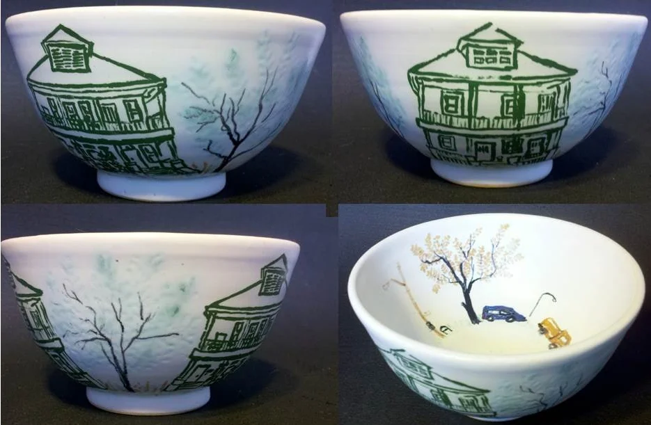 Green and White Hamtramck Bowl