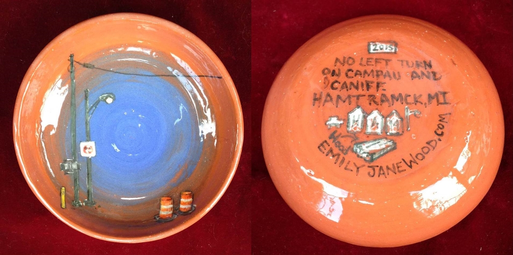 Sauce-Dish 'No Left Turn on Campau'