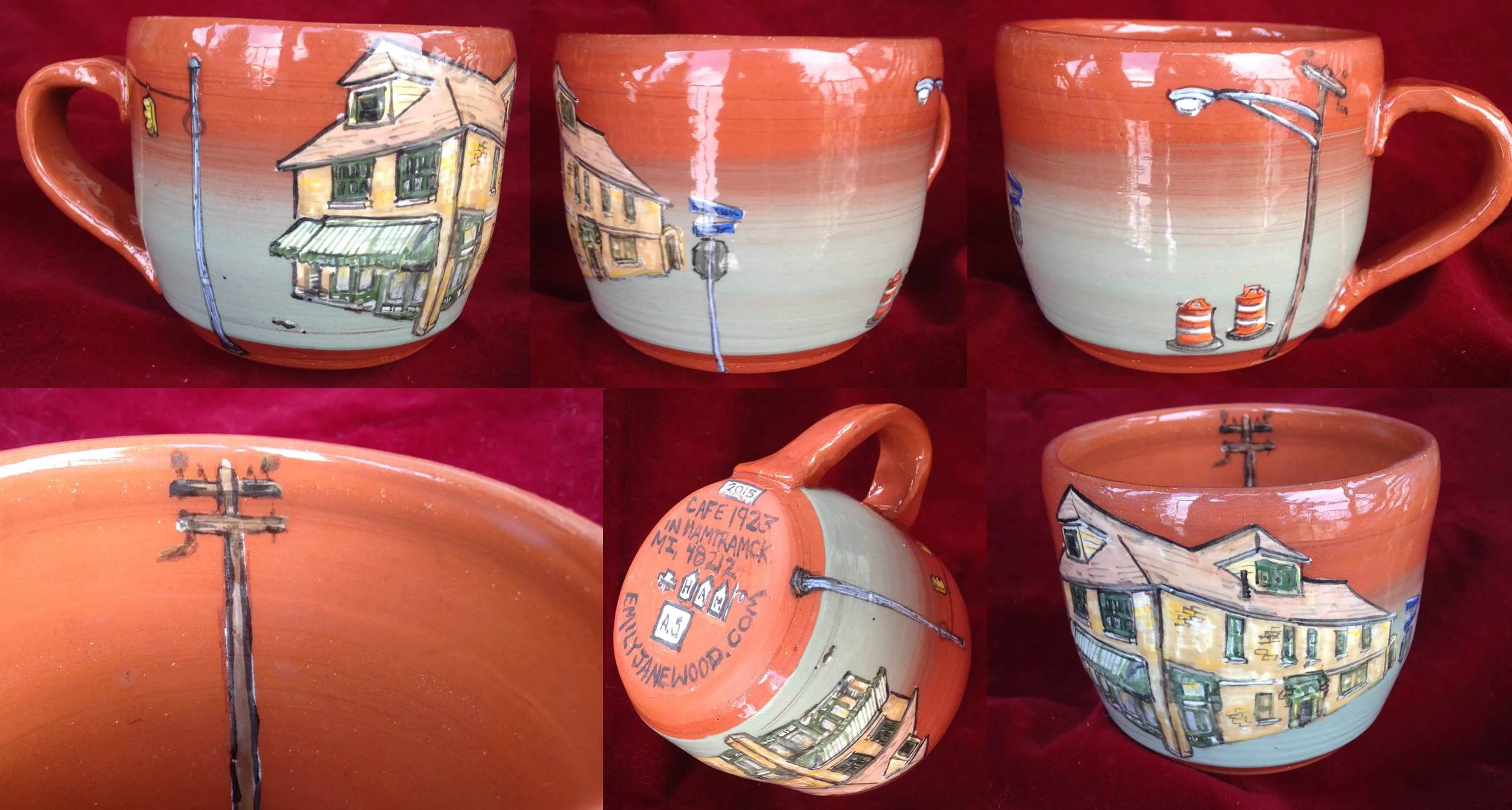 Mug with 'Cafe 1923 Coffeeshop'