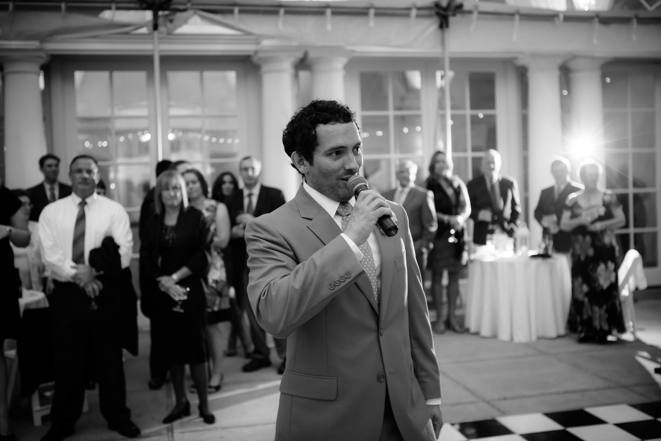 This was the BEST best man speech ever. 