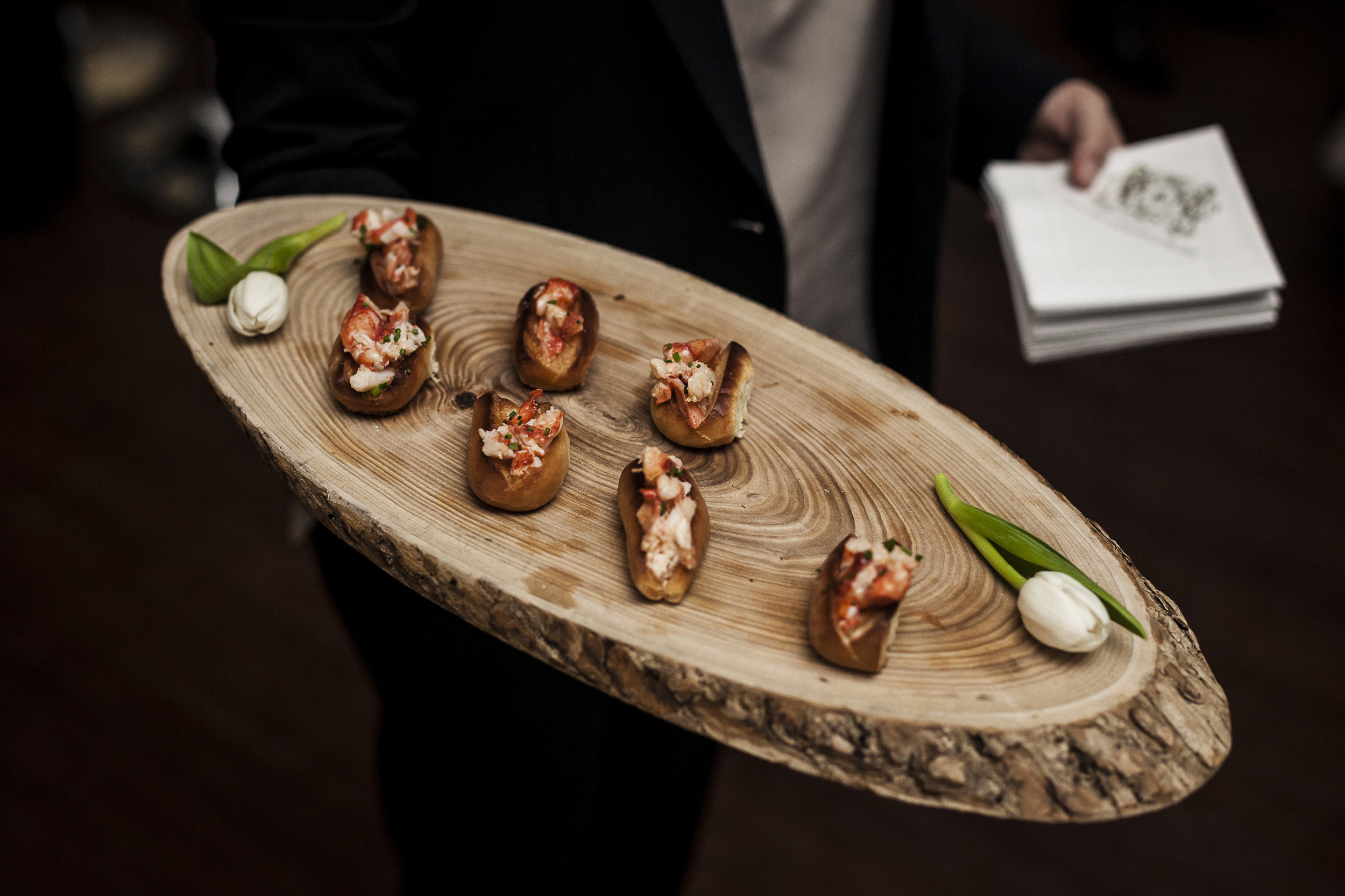 The delicious food & beverage by On The Marc Events was to die for, per the usual!