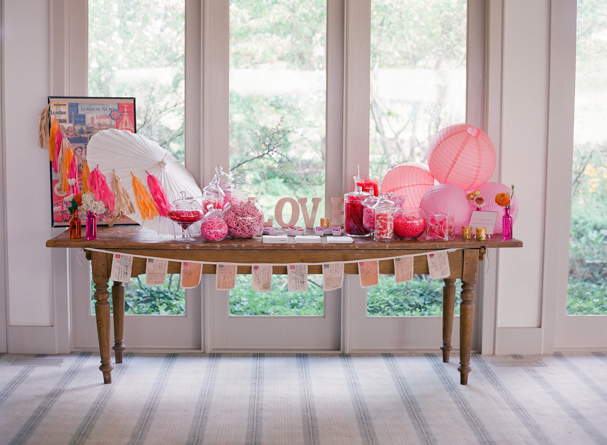 A DIY Candy Bar executed by yours truly!