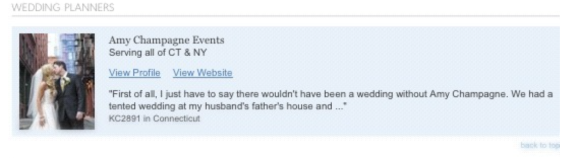 :: 2013 The Knot's Best of Weddings Pick ::