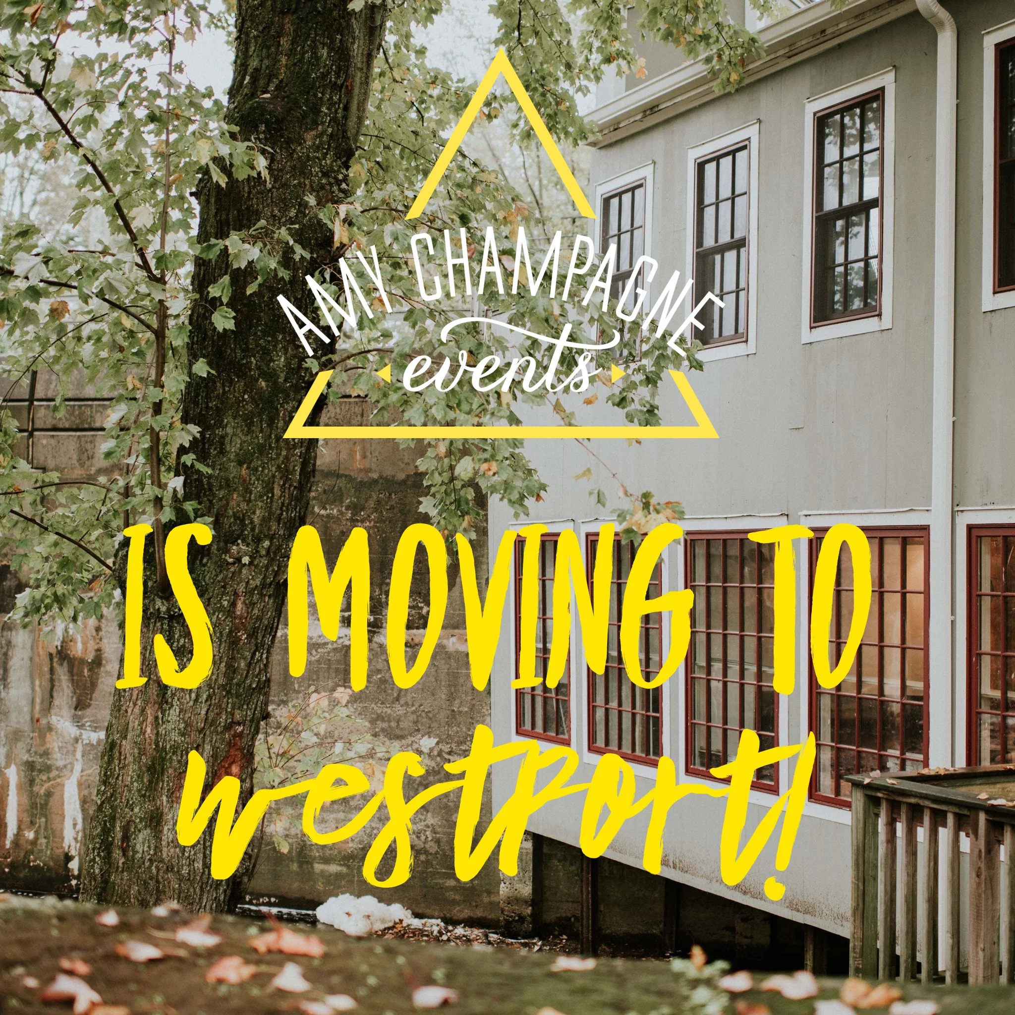 Amy Champagne Events is Moving to Southport/Westport!