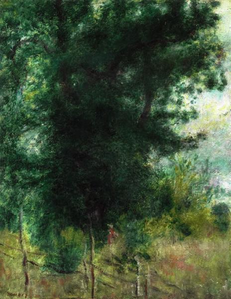 A Fence In The Forest