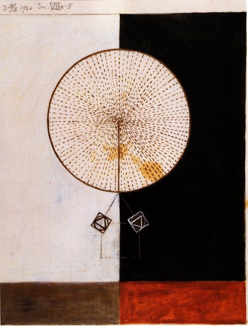 painting above by Hilma af Klint