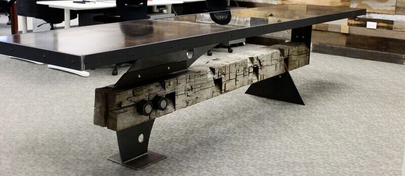 Industrial Reclaimed Wood Table Options Twenty1five Denver