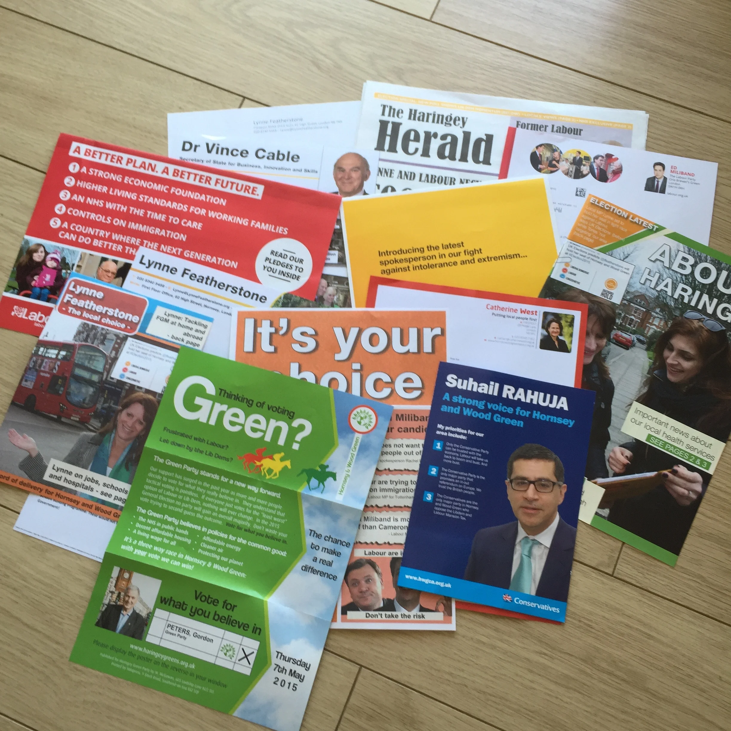 Never have so many leaflets been printed for so little purpose...