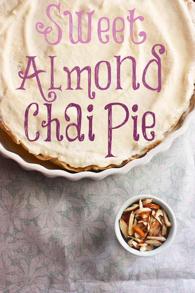 Image of Sweet Almond Chai Pie