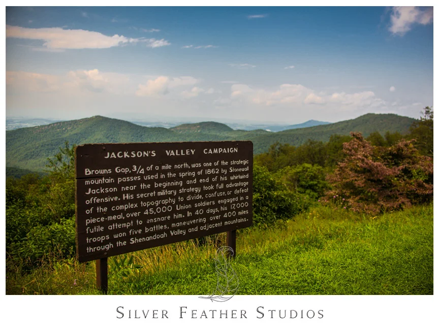 Skyline Drive by the Blue Ridge Parkway in Virginia