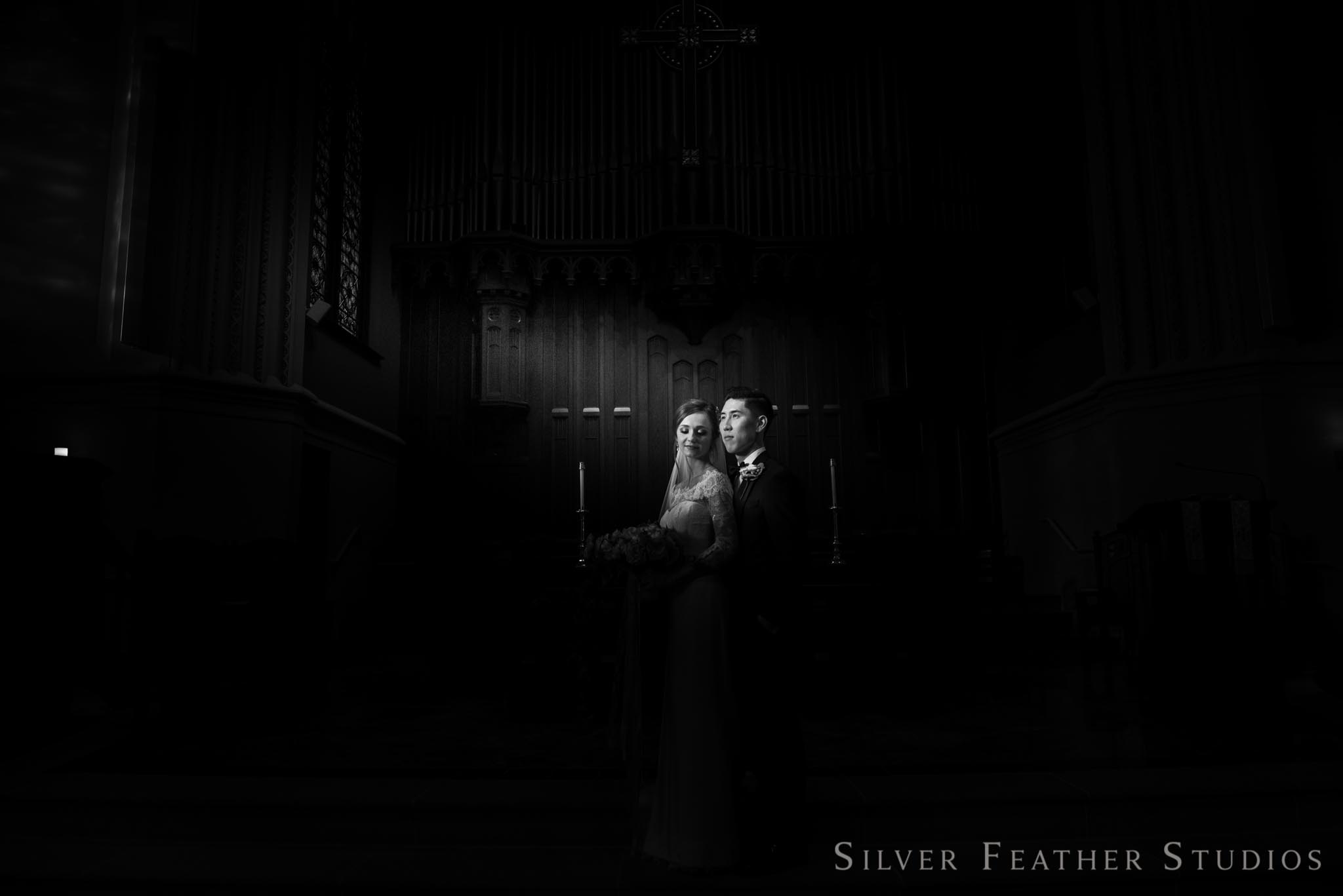 fun and creative wedding photography in durham NC by silver feather studios