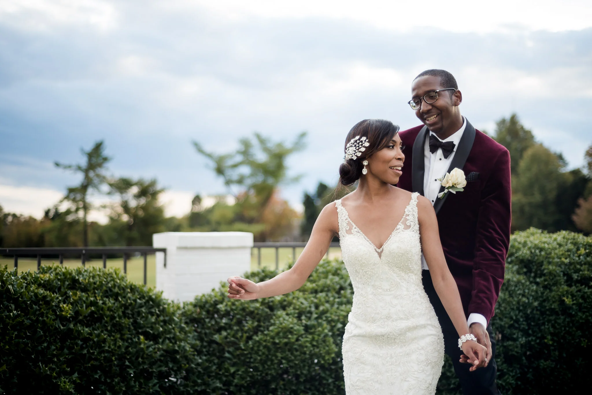 High Point Country Club wedding photography by Silver Feather Studios