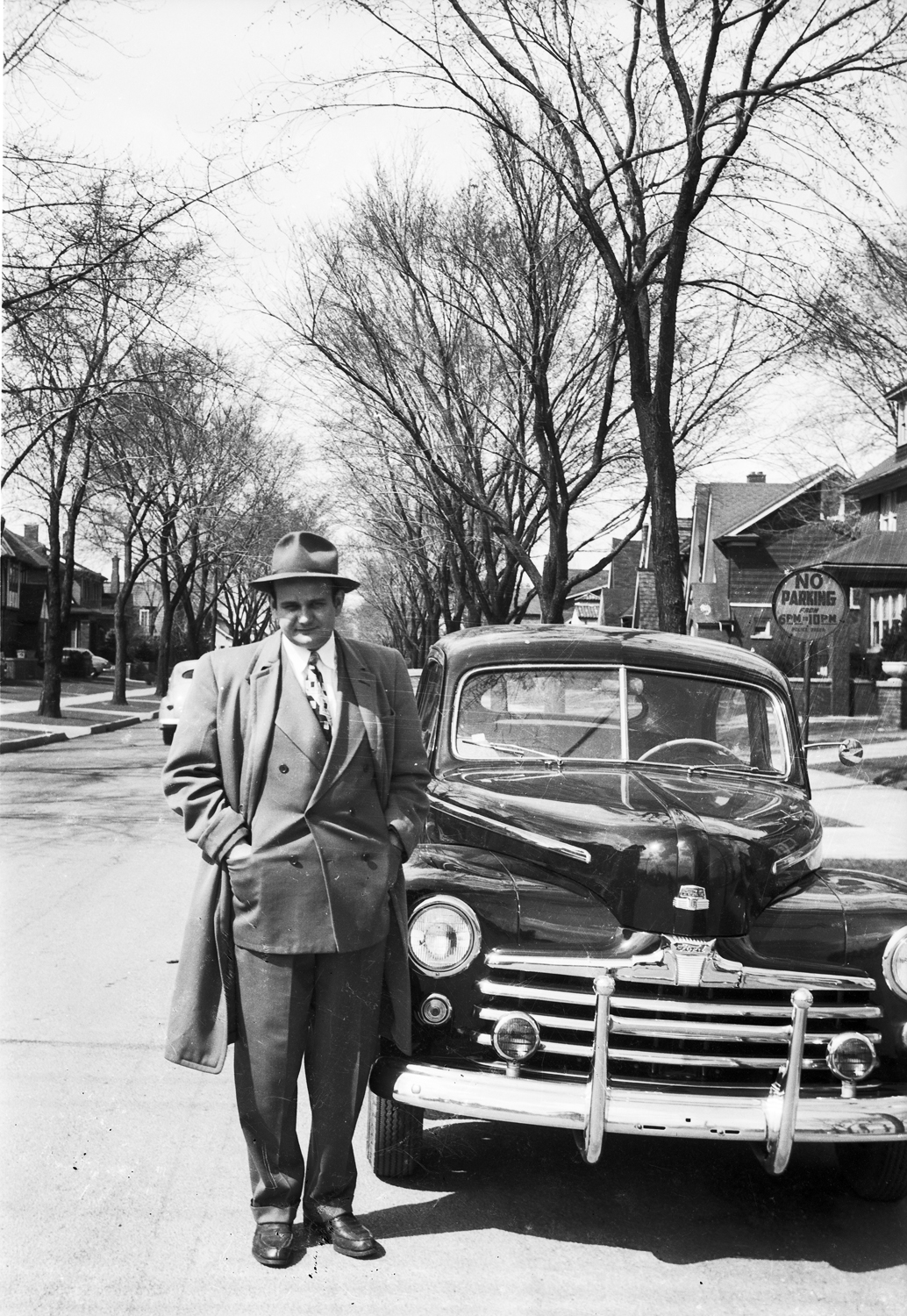 A Well, Dressed Man and his new Ford