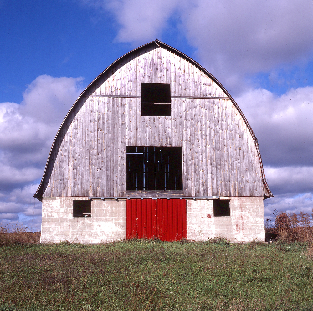 Red Barn on the Prairie