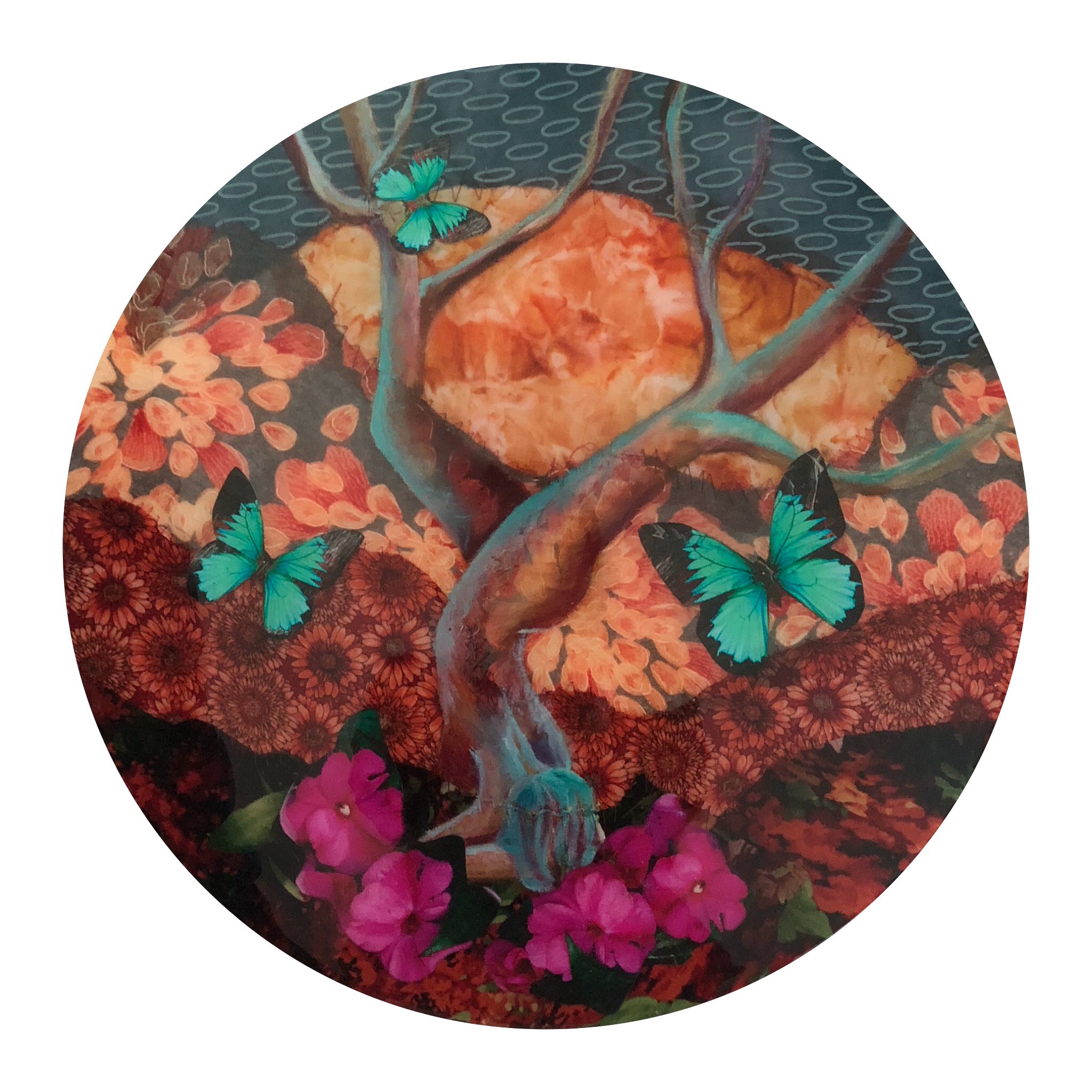 Autumnal Twist, 12" round