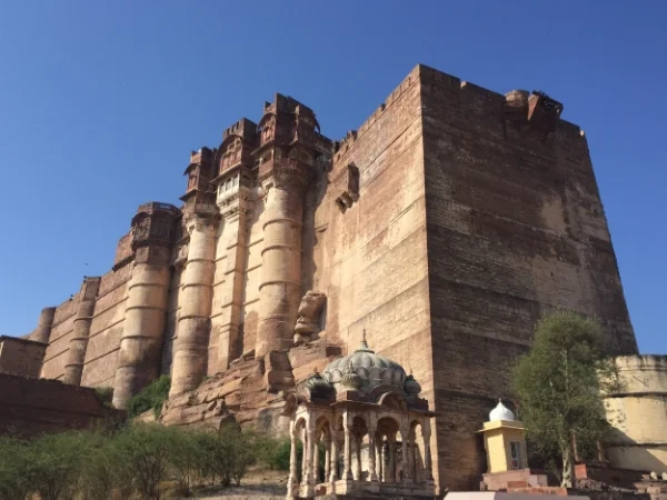 15th century Meherangarh Fort in Jodhpur