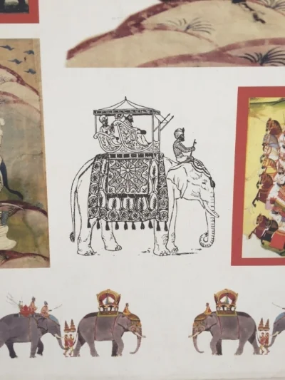 How the maharaja traveled.