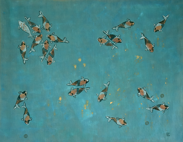 Koi No. 25  |  Daylight  |  37 x 53 inches