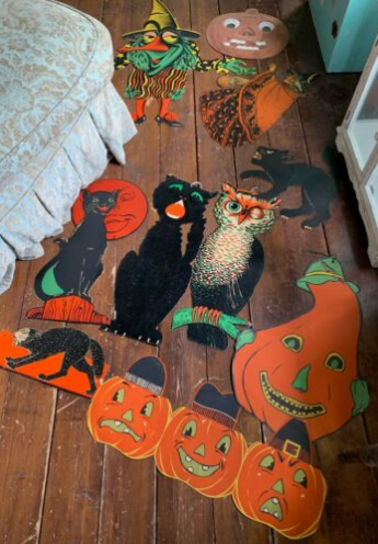 vintage halloween decorations pre1960 — Halloween Collector.com