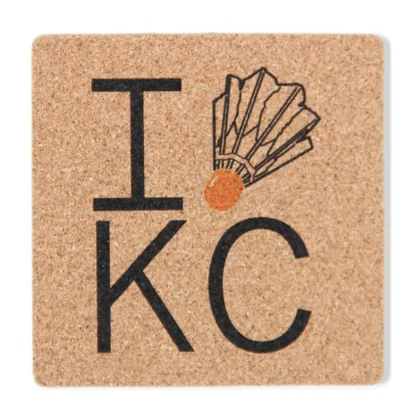 I Shuttlecock KC Coasters