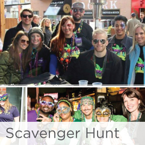 Mardi Gras Scavenger Hunt