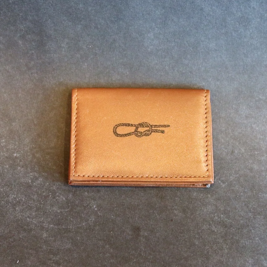 Handmade Knotted Card Holder