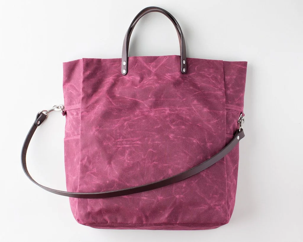 Jillian Tote - Burgundy