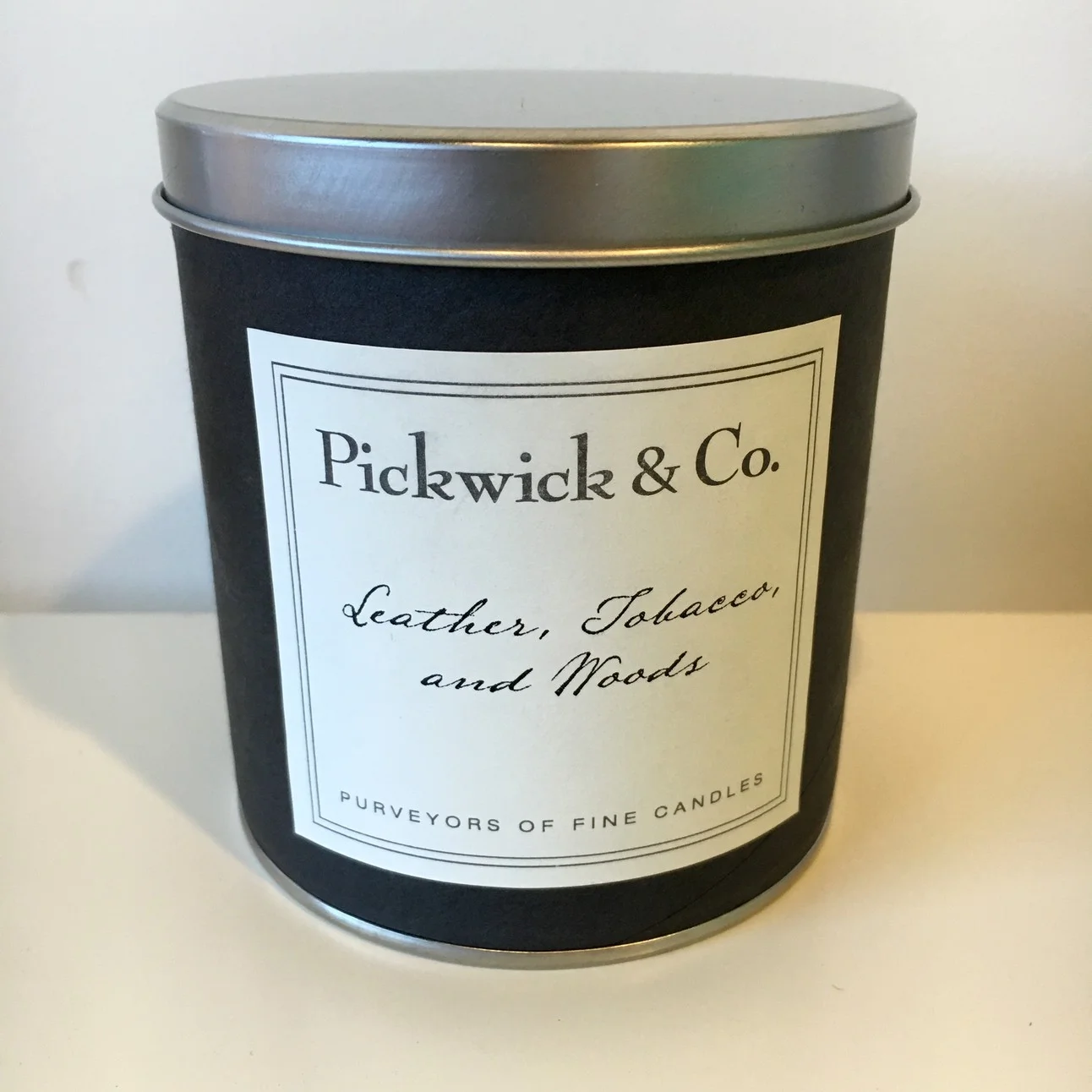 Leather, Tobacco, and Woods Candle