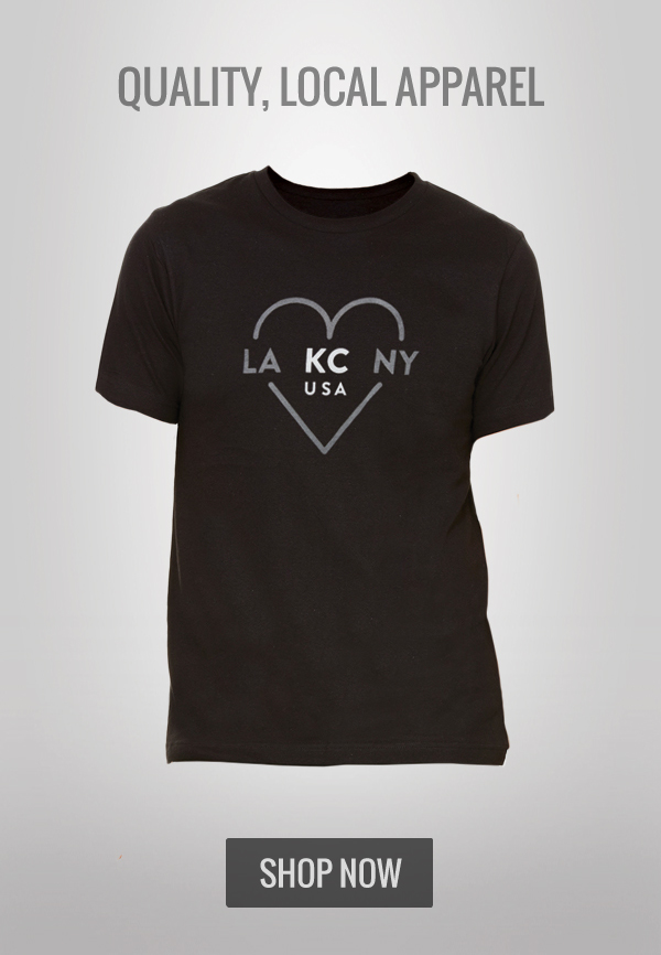 LA KC NY Black Shirt