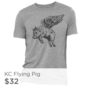 KC Flying Pig Shirt