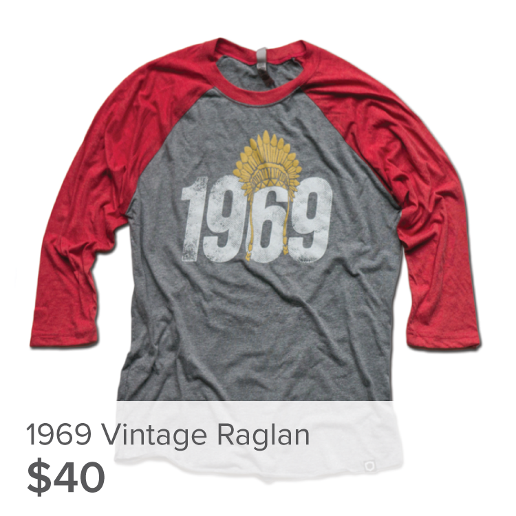 1969 Vintage Raglan Shirt