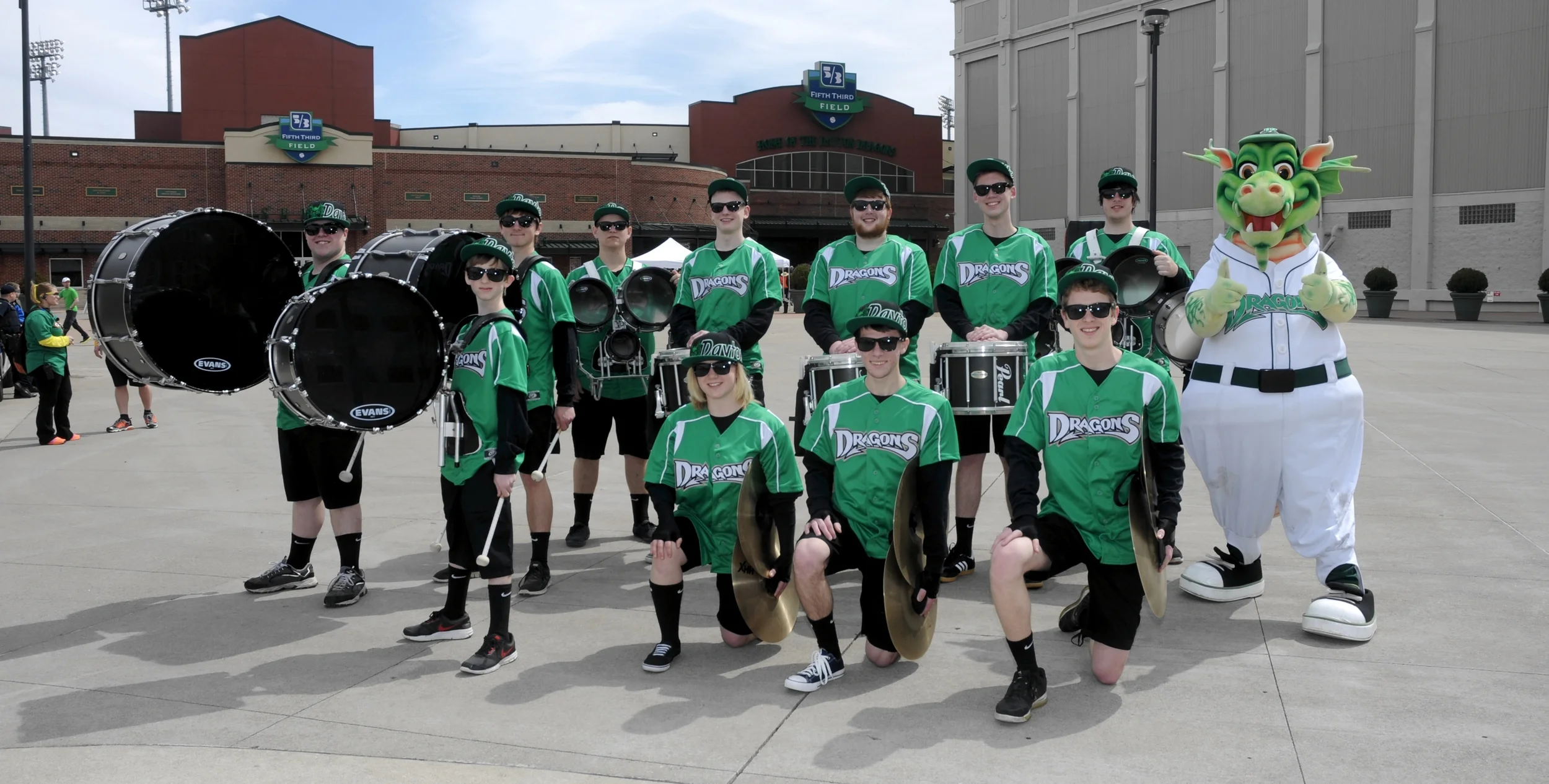 The Dayton Dragons Drumline Join The Rhythm X, Inc. Family!