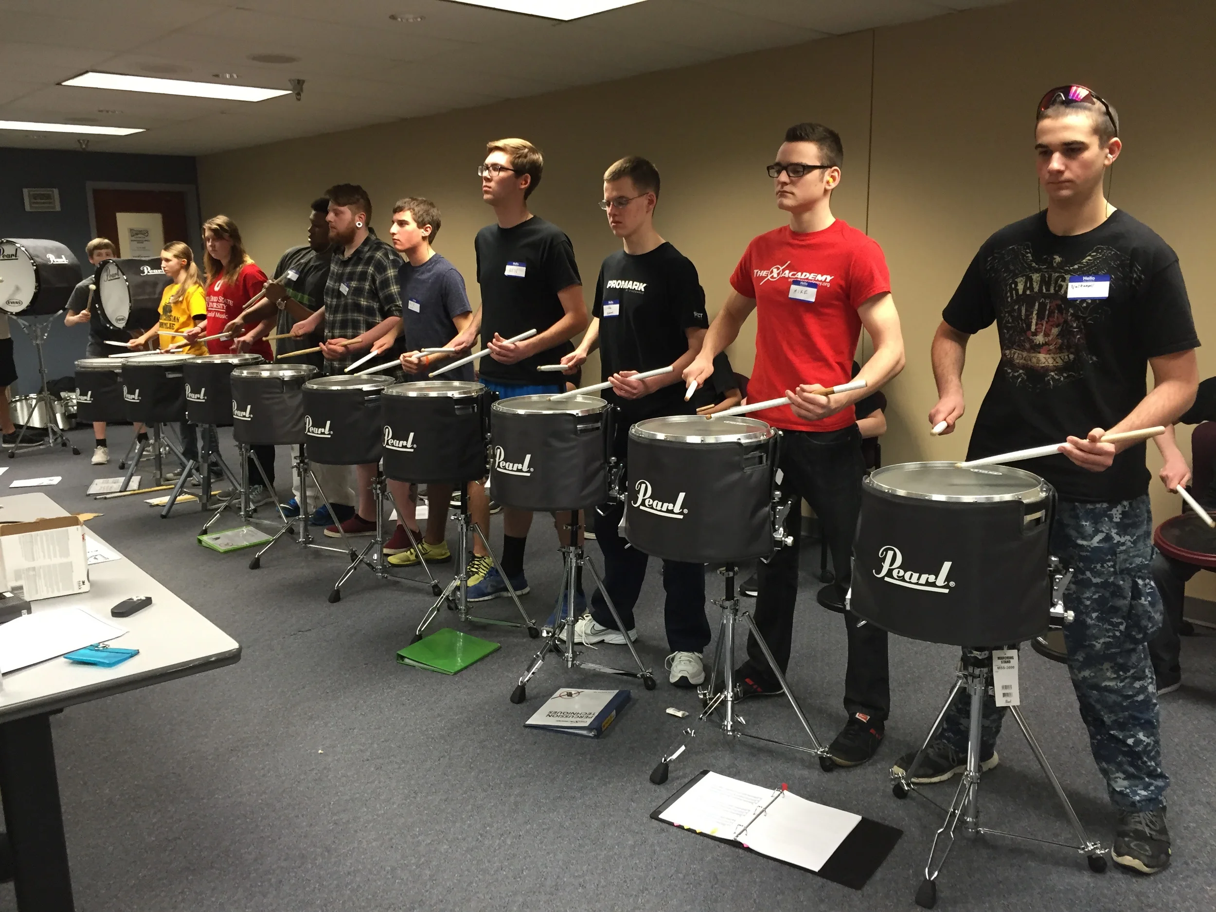 Dayton Dragons Drumline Audition Clinic a Success!